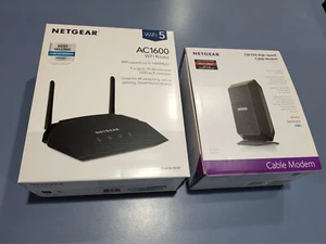 Router NetGear (AC1600) i modem (CM700) - Zdjęcie 1 z 1