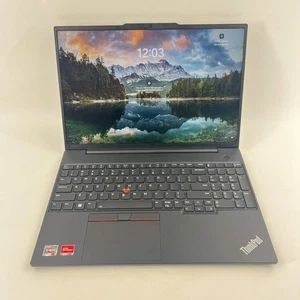 Lenovo ThinkPad E16 Gen 1 16" Ryzen 5 7530U 2,0GHz 40GB RAM 1TB SSD - Bild 1 von 12