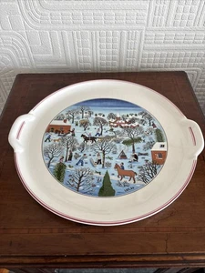 Villeroy & Boch Naif Christmas - 30 cm Henkeltablett / Servierplatte - Bild 1 von 14