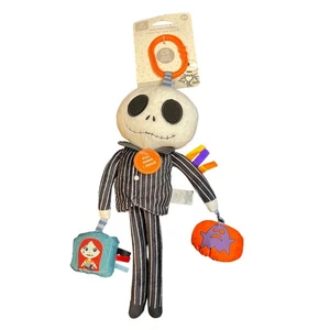 Disney Baby Nightmare Before Christmas Jack Skellington Pull-Down Jiggle Plüsch - Bild 1 von 6