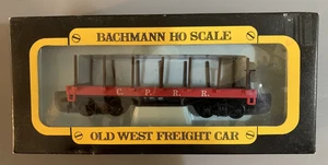 Coche plano antiguo escala HO Bachmann Union Pacific rojo #1416 - Imagen 1 de 2