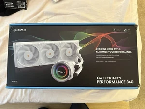Lian Li Galahad II Trinity Performance  360mm ARGB AiO  Cpu Cooler – Brand New - Picture 1 of 5