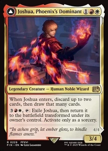 1x - Joshua, Phoenix's Dominant - Final Fantasy - NM MTG - Picture 1 of 1