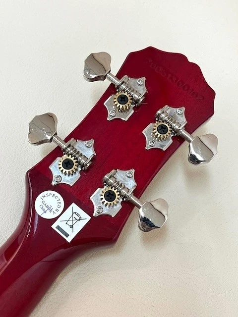 Epiphone Les Paul Acoustic Electric Ukulele Outfit Concert Heritage Cherry Safe  - Image 1 of 4