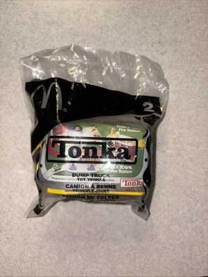 2003 McDonald's Happy Meal Toy TONKA Yellow Dump Truck Hasbro NIP - Image 1 of 4