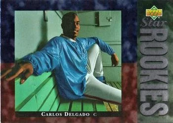 Carlos Delgado 1994 Upper Deck #8 Toronto Blue Jays - Image 1 of 2