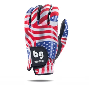 USA Flag Spandex Golf Glove - Picture 1 of 2