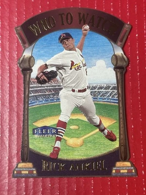 2000 FLEER TRADITION Rick Ankiel WHO TO WATCH Die Cut ST. Louis Cardinals Insert - Image 1 of 4