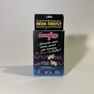 Vintage Kool Glo 12V Universal Neon Light Firefly Sound Converter New Open Box - Picture 1 of 12