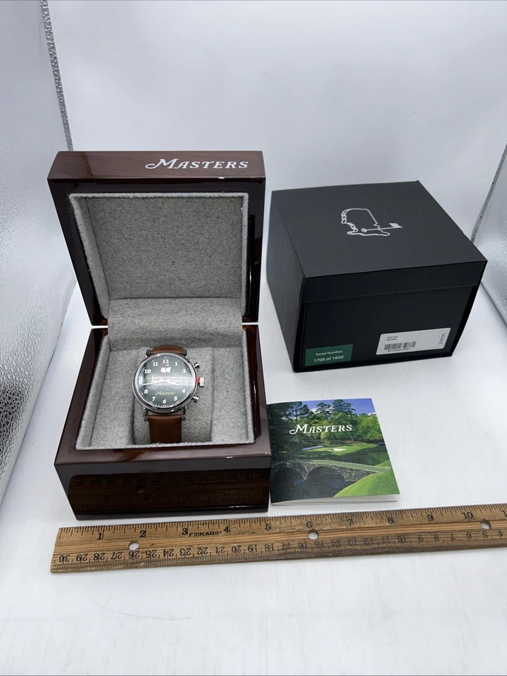 Reloj Masters 2025 edición limitada #1708/1800 - NUEVO M25LEW Foto 1 de 4