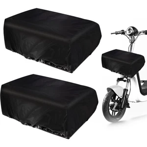  2 Pcs Bicycle Basket Cover Waterproof Bike Front Protector Liner - Picture 1 of 11