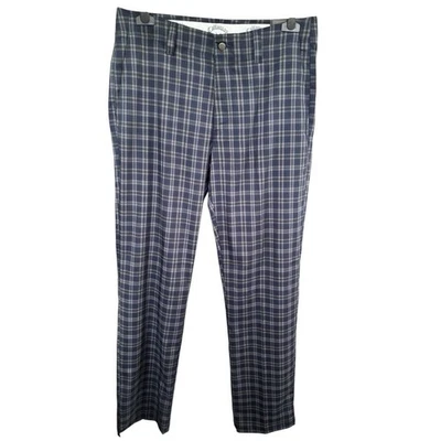 Callaway Opti-stretch Blue Plaid Pants 34x34 Golf NWT  - Image 1 of 4