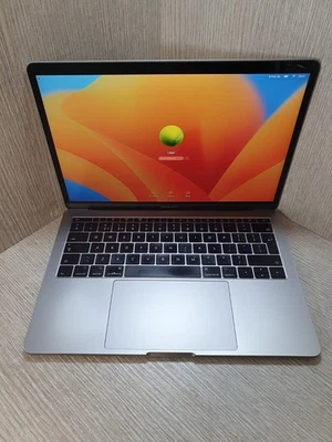 A1708 2017 Apple MacBook Pro 13" i5 8GB 128GB Silver Ventura Grade C EF1010 - Image 1 of 4