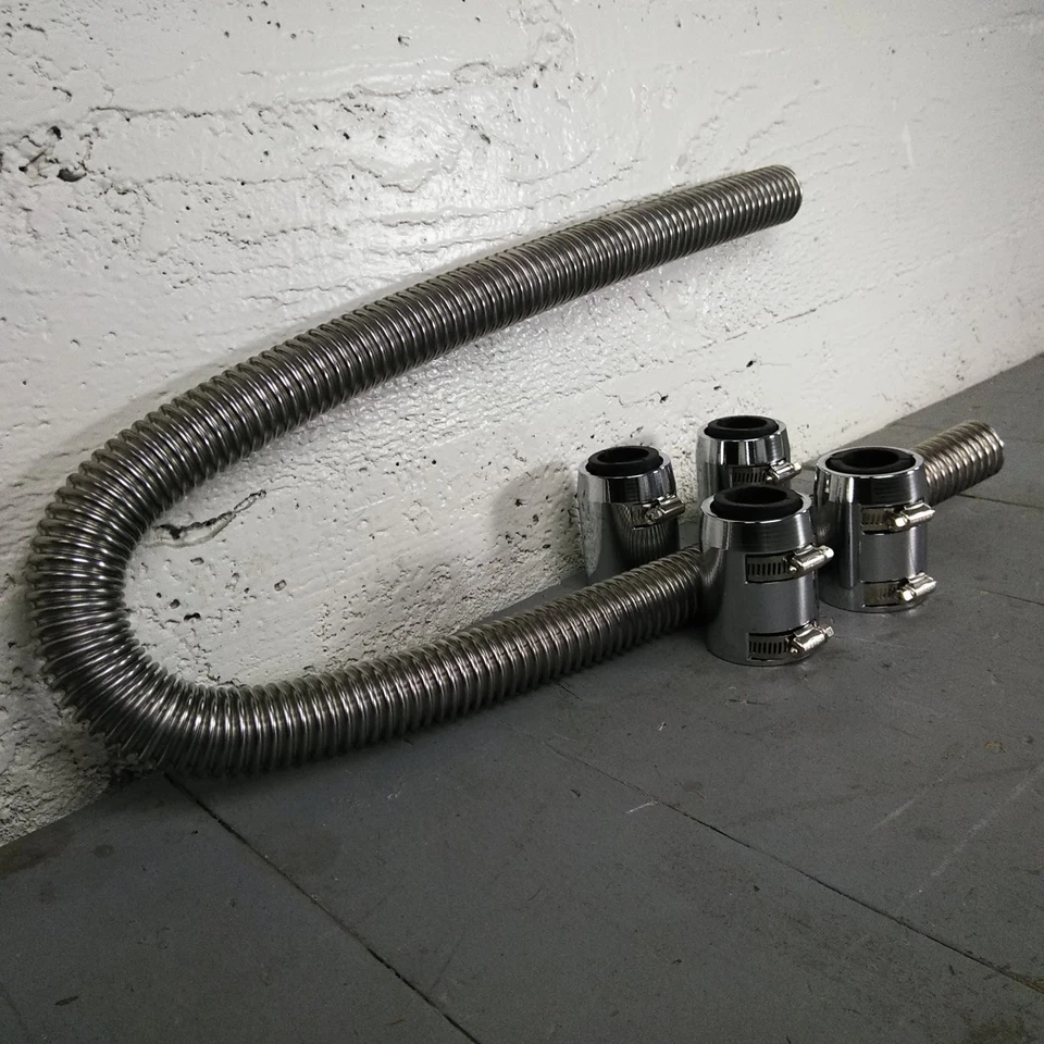 Kit de manguera de radiador de acero inoxidable Ford Mercury Falcon y Comet 48 1960-1970  Foto 1 de 4