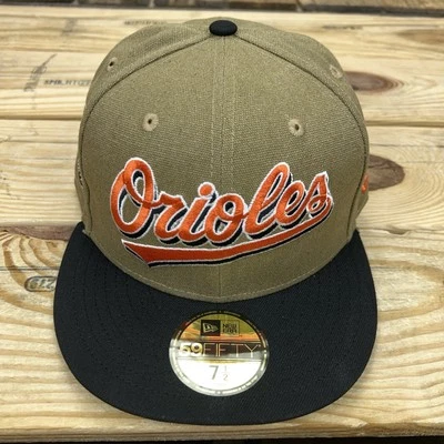 New Era 59FIFTY Baltimore Orioles Camden Yards 30th Anniversary Hat Size 7 1/2 - Image 1 of 4