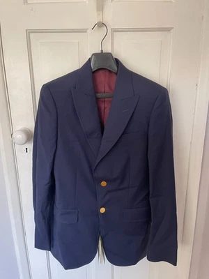 NEW Gucci Men's Navy Jacket 46R - Image 1 of 4