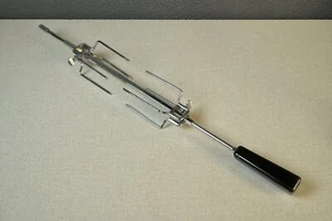 Farberware Indoor Grill Rotisserie Model R4400, R4550 Spit w/ Holding Forks - Picture 1 of 6