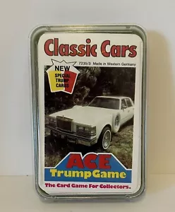 Vintage Deck of ACE Trump Game "The Card Game For Collectors" Made in W Germany - Picture 1 of 11