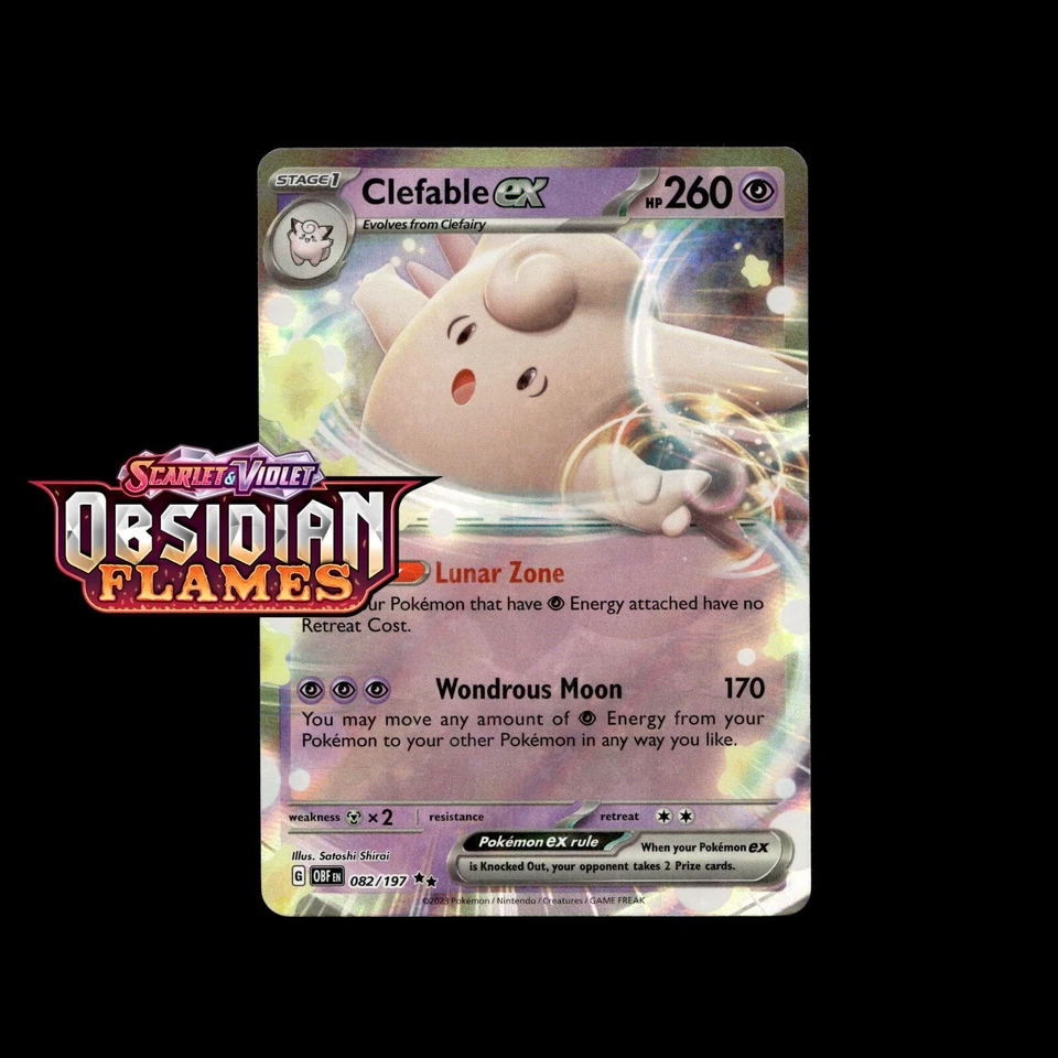 Pokemon Cards Obsidian Flames! - Holo/Reverse Holo Ex Full Art Illustration Rare - Image 1 of 1