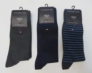 NWT Men's Tommy Hilfiger Dress Socks Pack of 3 Pairs or 2 Pairs - Picture 1 of 8