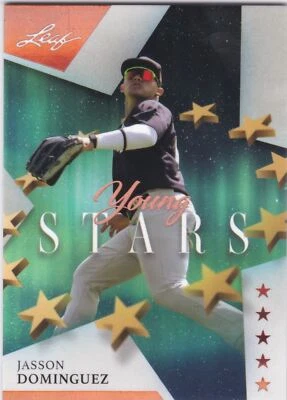 2021 Leaf Young Stars Base #3 Jasson Dominguez - Yankees - Image 1 of 2