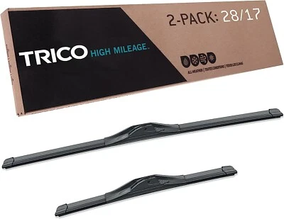 TRICO Solutions High Mileage 28 & 17 Inch Pack of 2 Fit Tesla, Ferrari  (56-2817 - Изображение 1 из 2