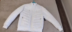 Men's Lightweight Bomber Jacket Spring Fall Thin Casual Coat Full-Zip Work Coats - Picture 1 of 11