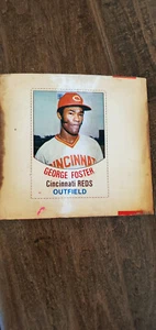 Tarjeta Hostess Suzy-Q 1977 completa sin cortar George Foster Cincinnati Reds Giants Mets 40 - Imagen 1 de 1