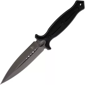 Begg Knives BS210696S Filoso 8" Gray Stainless Blade Black Handle Fixed Dagger - Picture 1 of 1