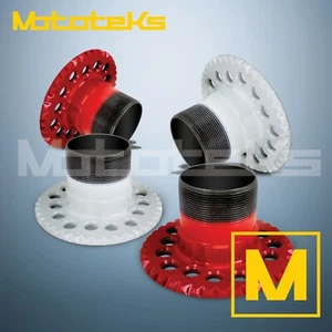 WIRE WHEELS ADAPTER ADAPTERS FOR 5 LUG KNOCK OFF 5X4.5 5X4.75 5X5 SET OF 4 PCS - Picture 1 of 6