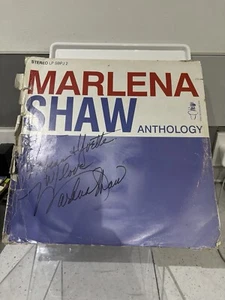 Marlena Shaw : Anthology Double Album April 2000 Soul Brothers Records Signed - Picture 1 of 11