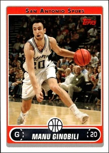 2006 Topps #145 Manu Ginobili San Antonio Spurs - Picture 1 of 2