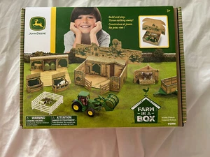 John Deere Nuova Fattoria in Scatola 20 pz Facile Pulizia NUOVO Cervo - Foto 1 di 2