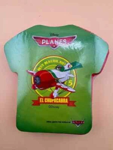 T-shirt Disney PLANES el Chupacabra size 3/5 Red. Place in Open/Water/Iron - Picture 1 of 3