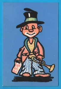 Artist Aliprandi Clown FG Velvet Postcard Vintage Postcard Postcards MA1635 - Picture 1 of 2