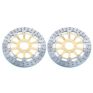2x Disques de frein Avant pr Kawasaki ZR 750 Zephyr 91-01 ZR7 ZR7S ZR750F Z750 S - Photo 1/8