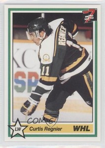 1990-91 7th Inning Sketch WHL curtis rignier #264