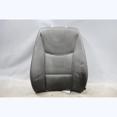 2006-2008 BMW E90 E91 3-Series 4dr Left Front Seat Backrest Pad Black Leather — 第 1/4 张图片