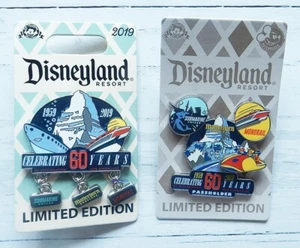 Disneyland 60 prendedores de monorriel submarino Matterhorn 2019 limitados + titular del pase Disney - Imagen 1 de 3