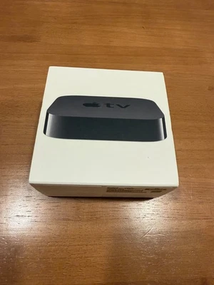 Apple TV 3rd Gen A1469 Inc. Remote, Power Cord, Box - Excellent! - Image 1 of 4