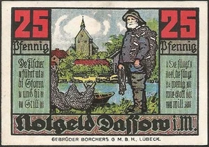 Germany - Dassow (Mecklenburg-Schwerin) Notgeld 25 Pfennig 01-07-1922 UNC! - Picture 1 of 2