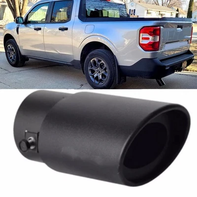 For Ford Maverick 22-25 Stainless Steel Round Rear Exhaust Pipe Tail Muffler - Image 1 of 4