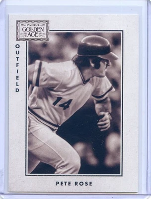 2014 Panini Golden Age 1913 National Game Insert #10 Pete Rose - Cincinnati Reds - Image 1 of 3