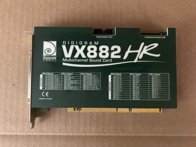 DIGIGRAM VX882HR 8CH ANALOG/DIGITAL 24-BIT/192KHZ PCIE SOUND CARD - Image 1 of 4