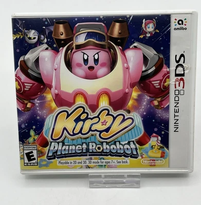 Kirby: Planet Robobot (Nintendo 3DS, 2016) – Authentic – Tested Complete – USA - Image 1 of 4