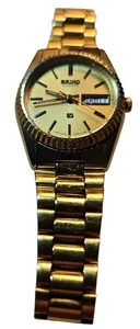 Seiko Gold Tone Ladies Watch - 2A23-003961 New Batt Excellent Condition 6.5 In. - Picture 1 of 5
