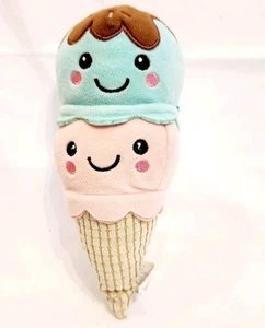 Doppellöffel Eistüte Plüsch weich weich weich weich 9 Zoll Kawaii Spielzeug Wal-Mart rosa blau - Bild 1 von 12
