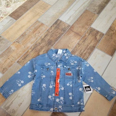 Chaqueta vaquera de Mickey Mouse Disney nueva con etiquetas talla 6 NUEVA Foto 1 de 4