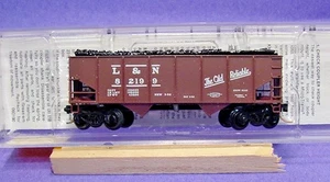N MTL LOUISVILLE & NASHVILLE TWIN BAY HOPPER L&N 82919 MICRO TRAIN LINE 56260 - Bild 1 von 2