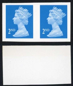 NVI 2. Imperf Paar auf dicker Karte U/M - Bild 1 von 1